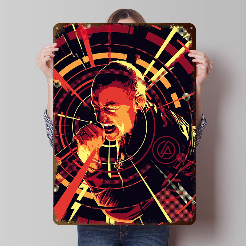 Home Decor Vector - Poster in Metallo con Arte Vettoriale