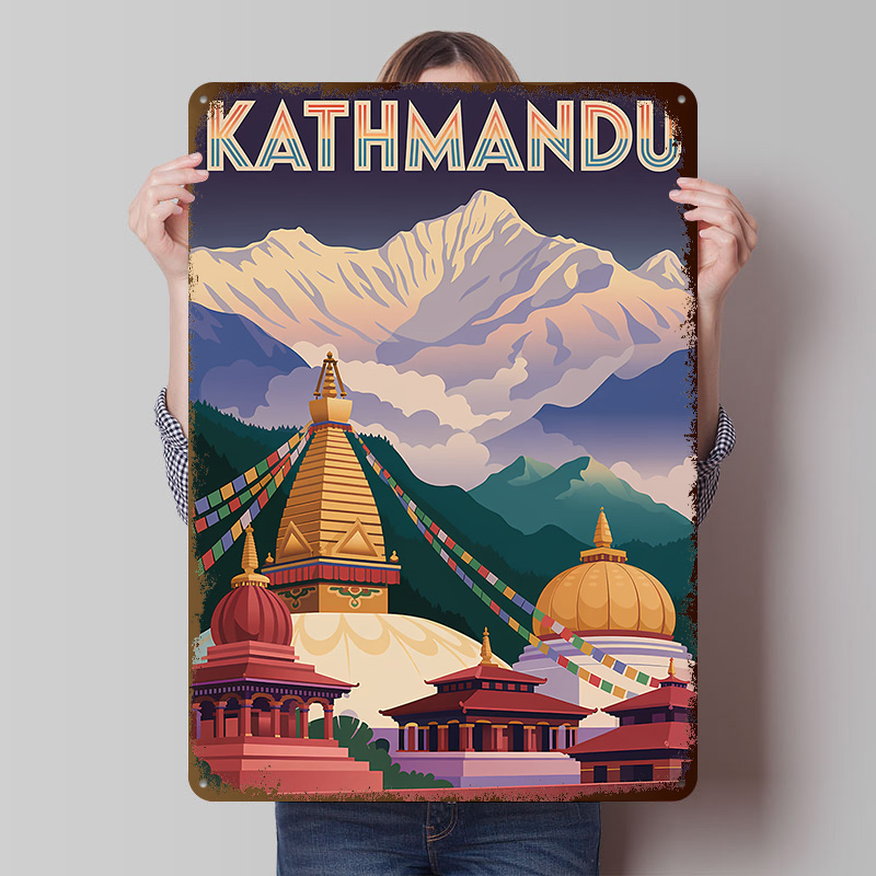 Home Decor Kathmandu - Poster in Latta di Kathmandu, Arte