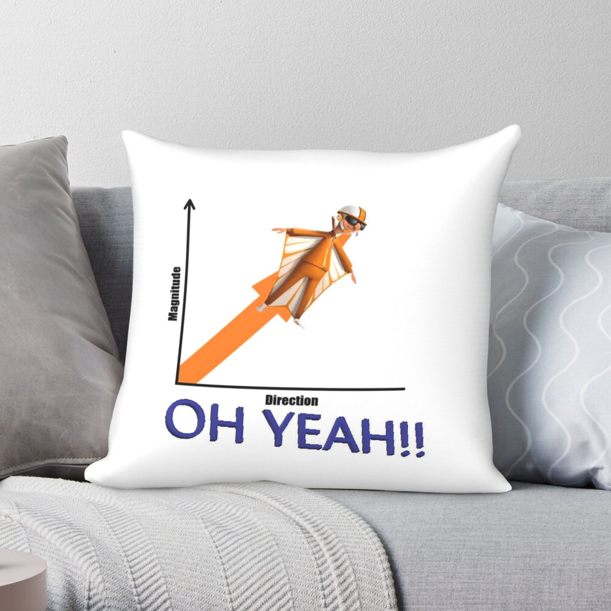 Home Decor Vector - Fodera per cuscino quadrata con motivo
