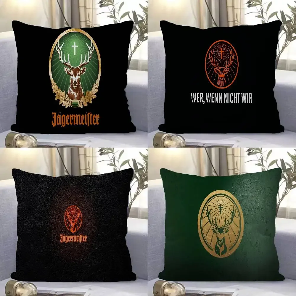 Home Decor Logo Design - Fodera per cuscino con logo J-Jagermeisteres