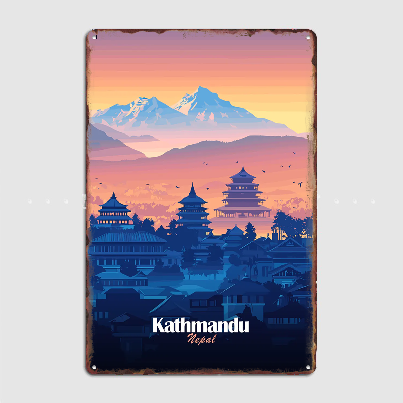 Home Decor Kathmandu - Poster di paesaggi di Kathmandu, stile