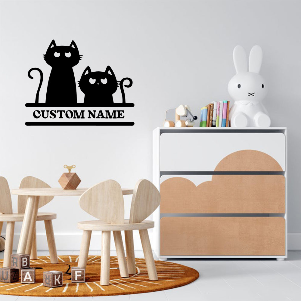 Home Decor Cat - Carta da parati autoadesiva in vinile