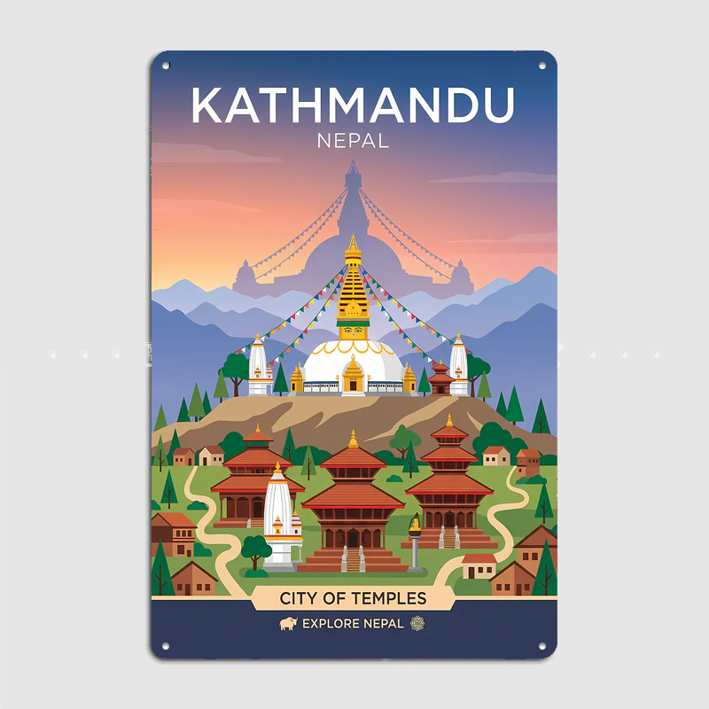 Poster di Kathmandu, Città del - Home Decor Kathmandu recensione e prezzo