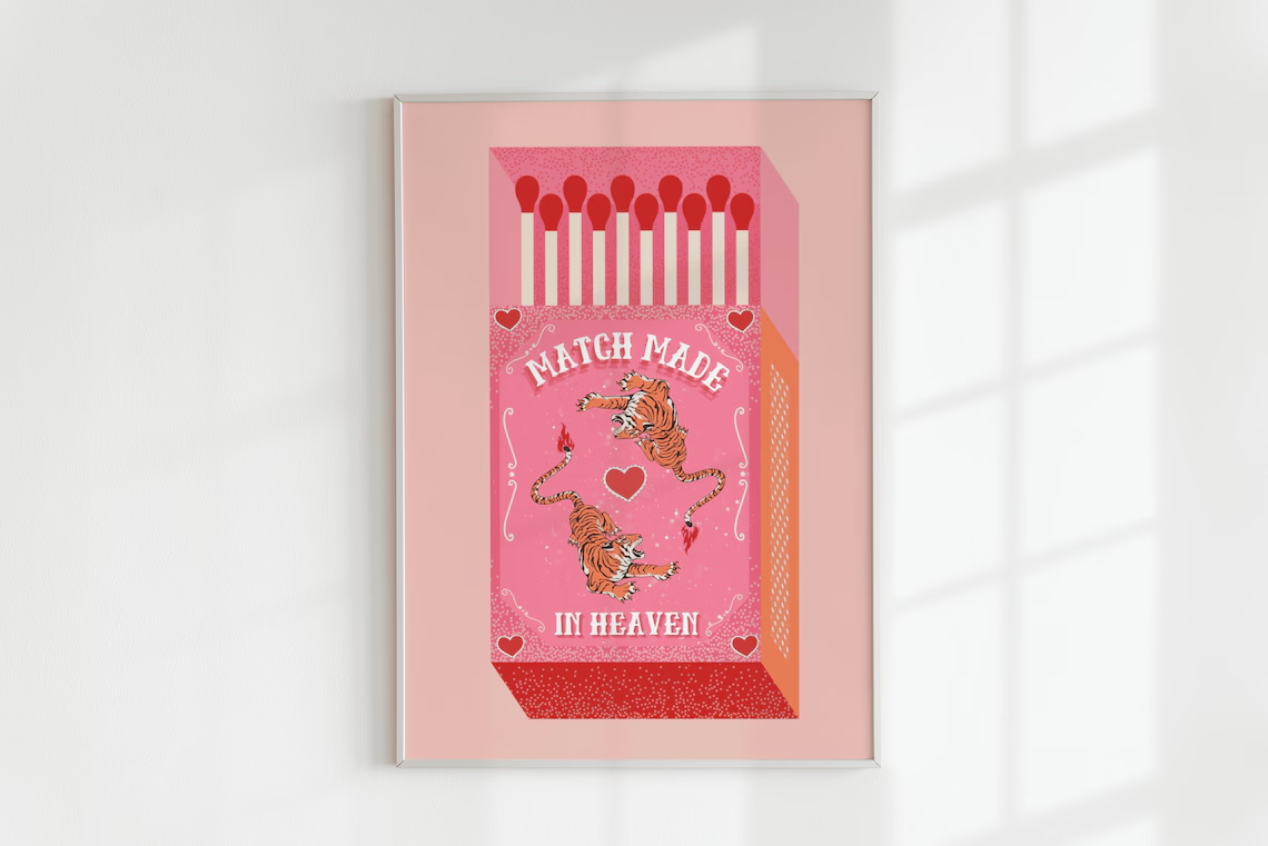 Match Made In Heaven Pink Matc - Home Decor Kolkata recensione e prezzo