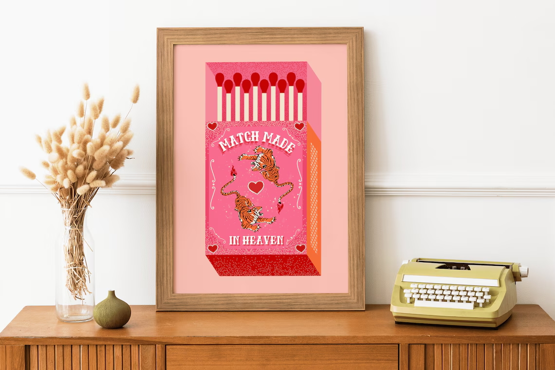Match Made In Heaven Pink Matc - Home Decor Kolkata recensione e prezzo