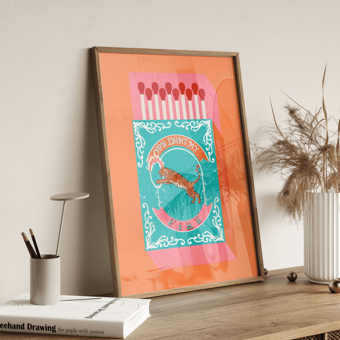 You Light My Fire Orange Match - Home Decor Kolkata recensione e prezzo