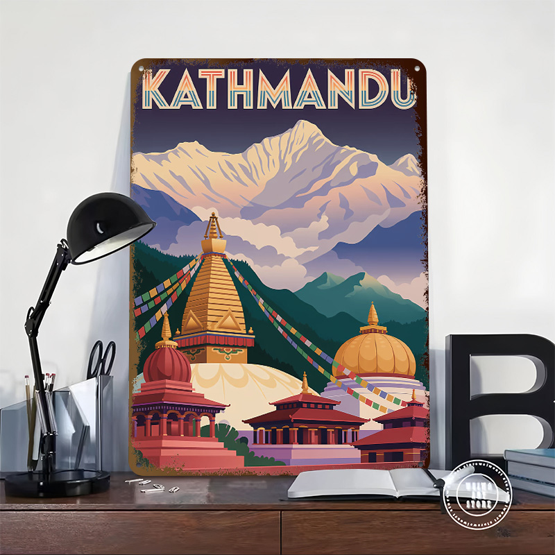 Poster in Latta di Kathmandu,  - Home Decor Kathmandu recensione e prezzo