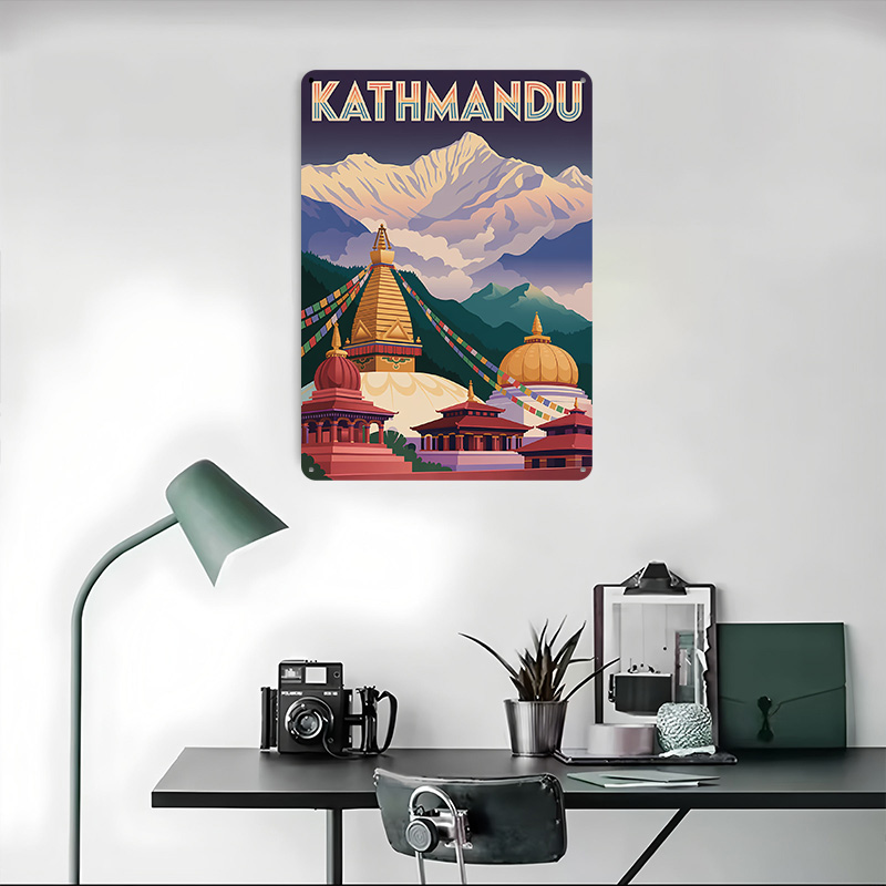 Poster in Latta di Kathmandu,  - Home Decor Kathmandu recensione e prezzo
