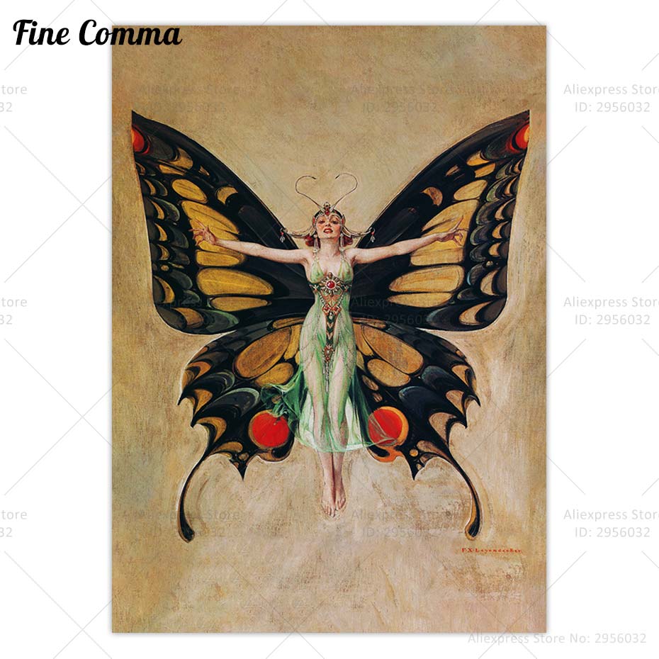 The Flapper Poster Vintage Fra - Xavier Home Decor recensione e prezzo