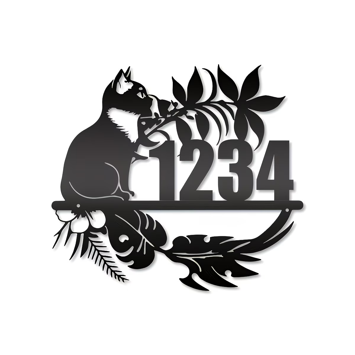 Targa con numero civico in met - Home Decor Cat recensione e prezzo