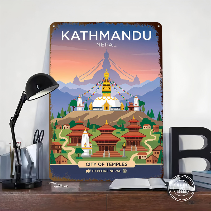 Poster in Metallo 3D Personali - Home Decor Kathmandu recensione e prezzo