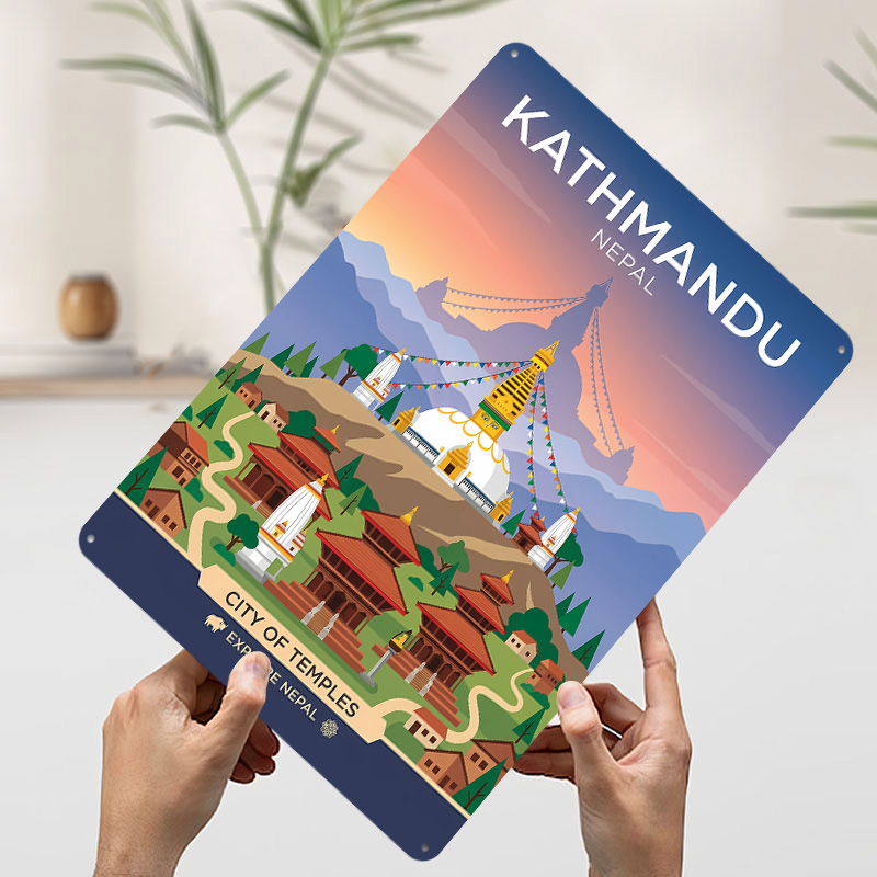 Poster in Metallo 3D Personali - Home Decor Kathmandu recensione e prezzo