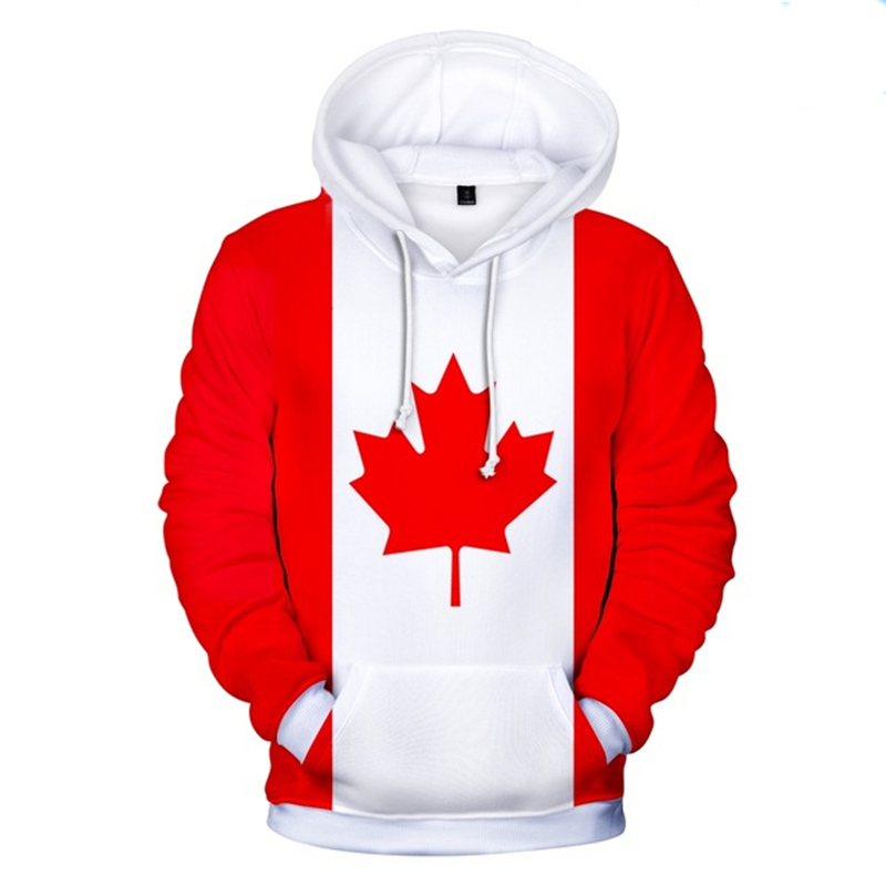 3D Print National Flag Hoodie  - Home Decor Canada recensione e prezzo