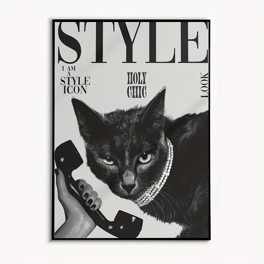 Stampa artistica da parete con - Home Decor Cat recensione e prezzo