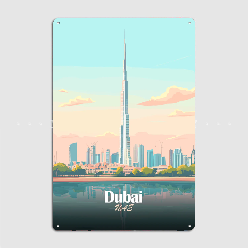 Poster Vettoriale Skyline di D - Home Decor Vector recensione e prezzo
