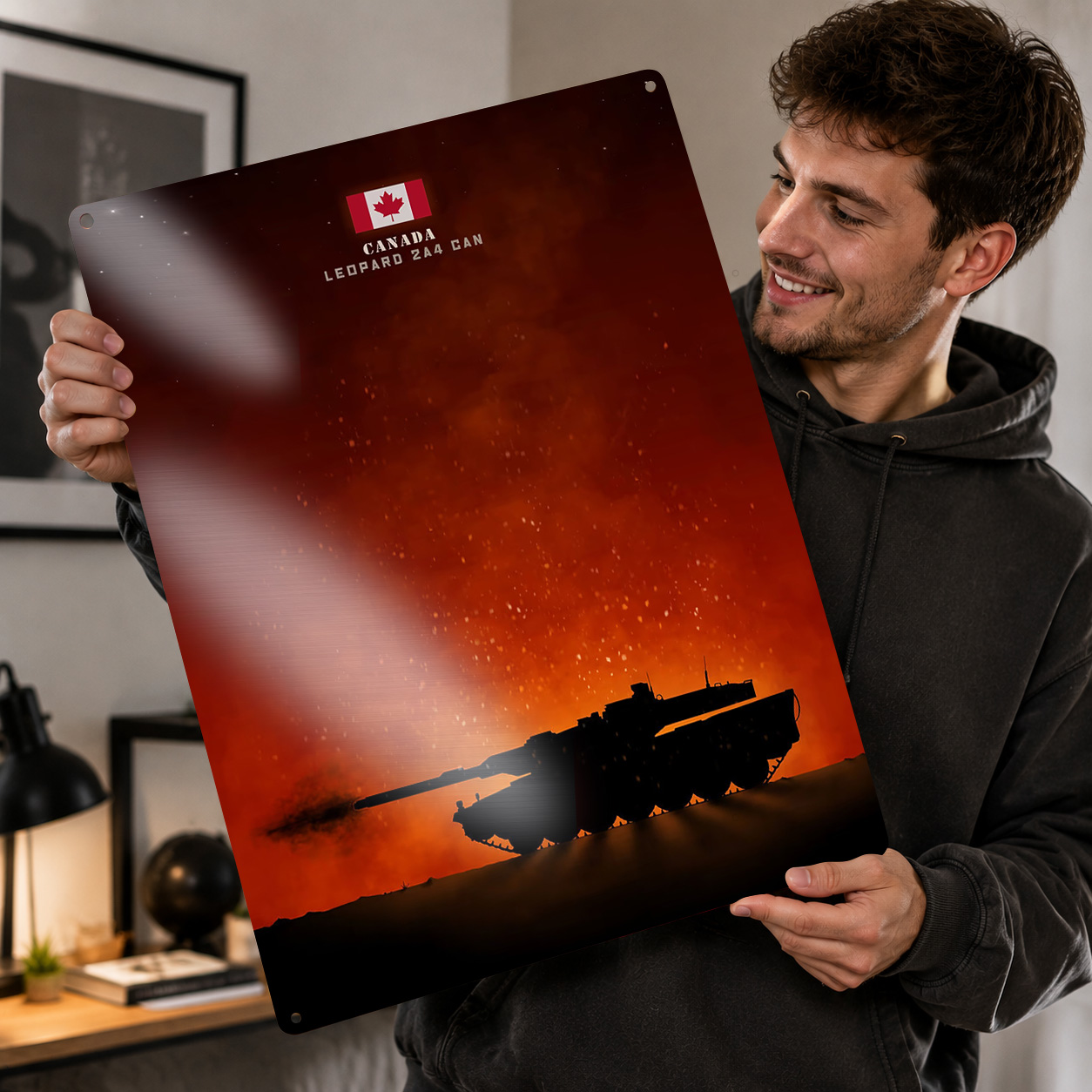 Poster con Stampa 3D Leopard 2 - Home Decor Canada recensione e prezzo
