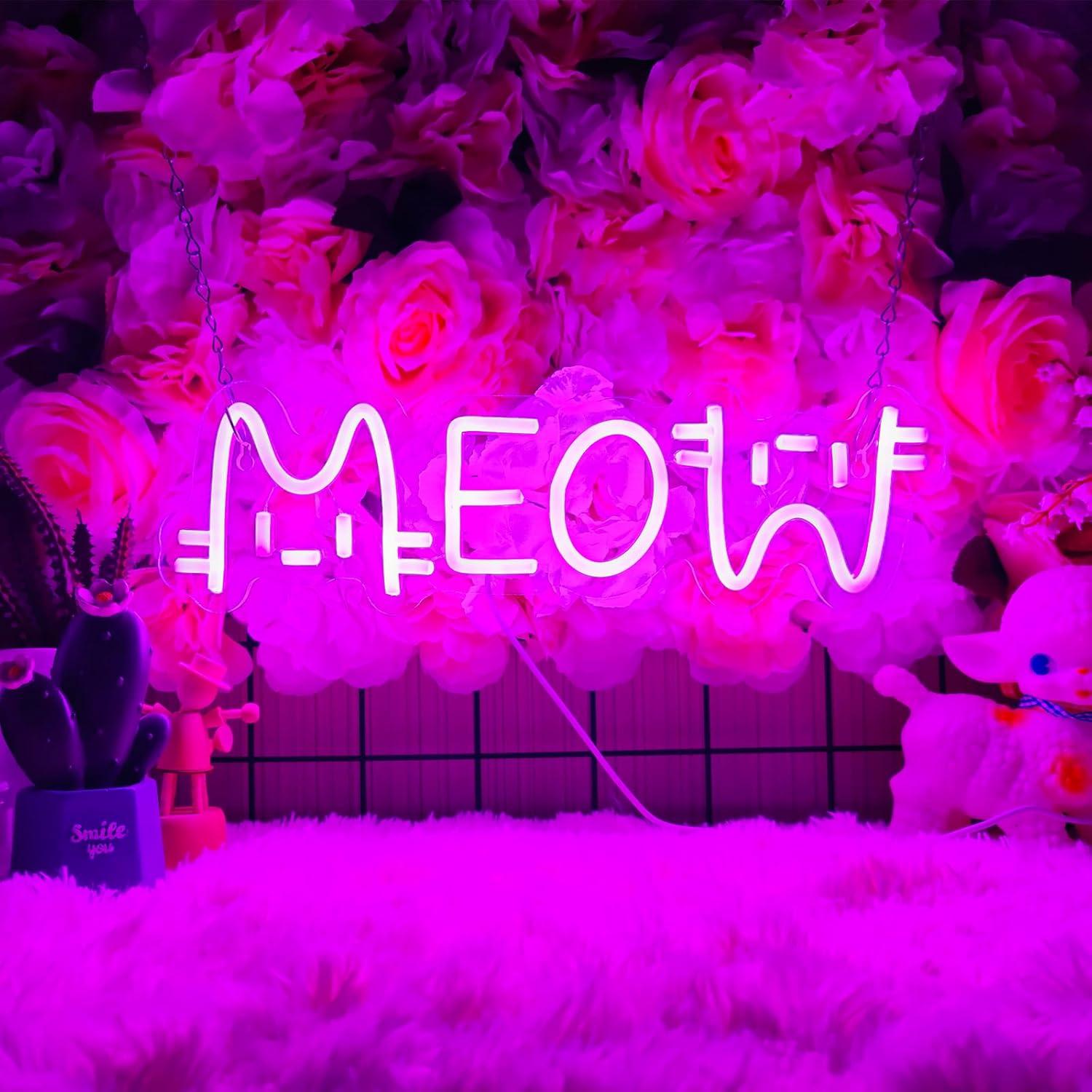 Insegna al Neon a Forma di Gat - Home Decor Cat recensione e prezzo