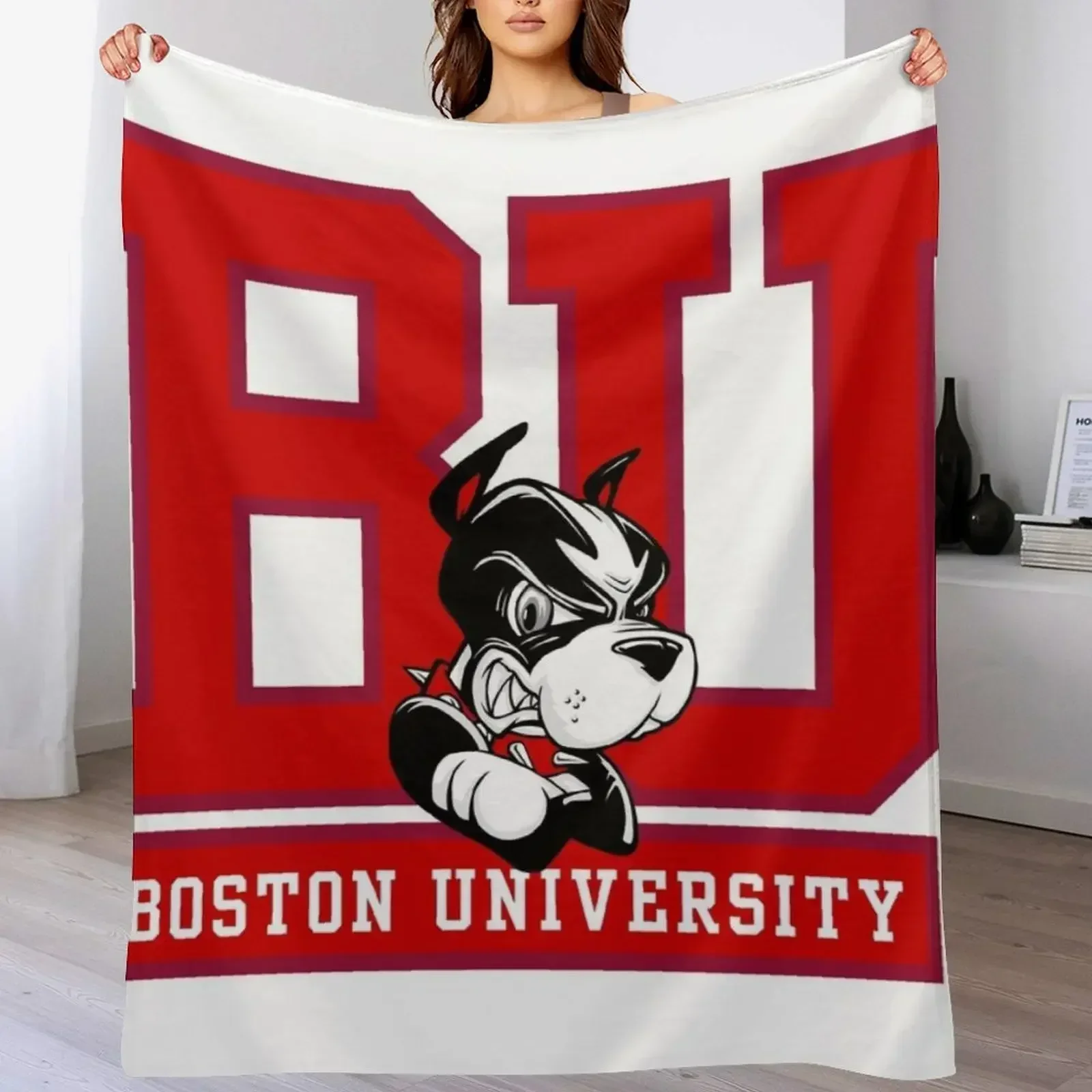 Coperta con Logo dei Boston Te - Home Decor Logo Design recensione e prezzo