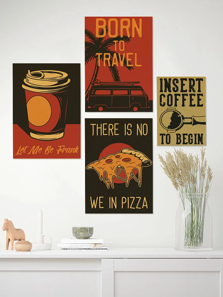 Set di poster vettori di caffè - Home Decor Vector recensione e prezzo