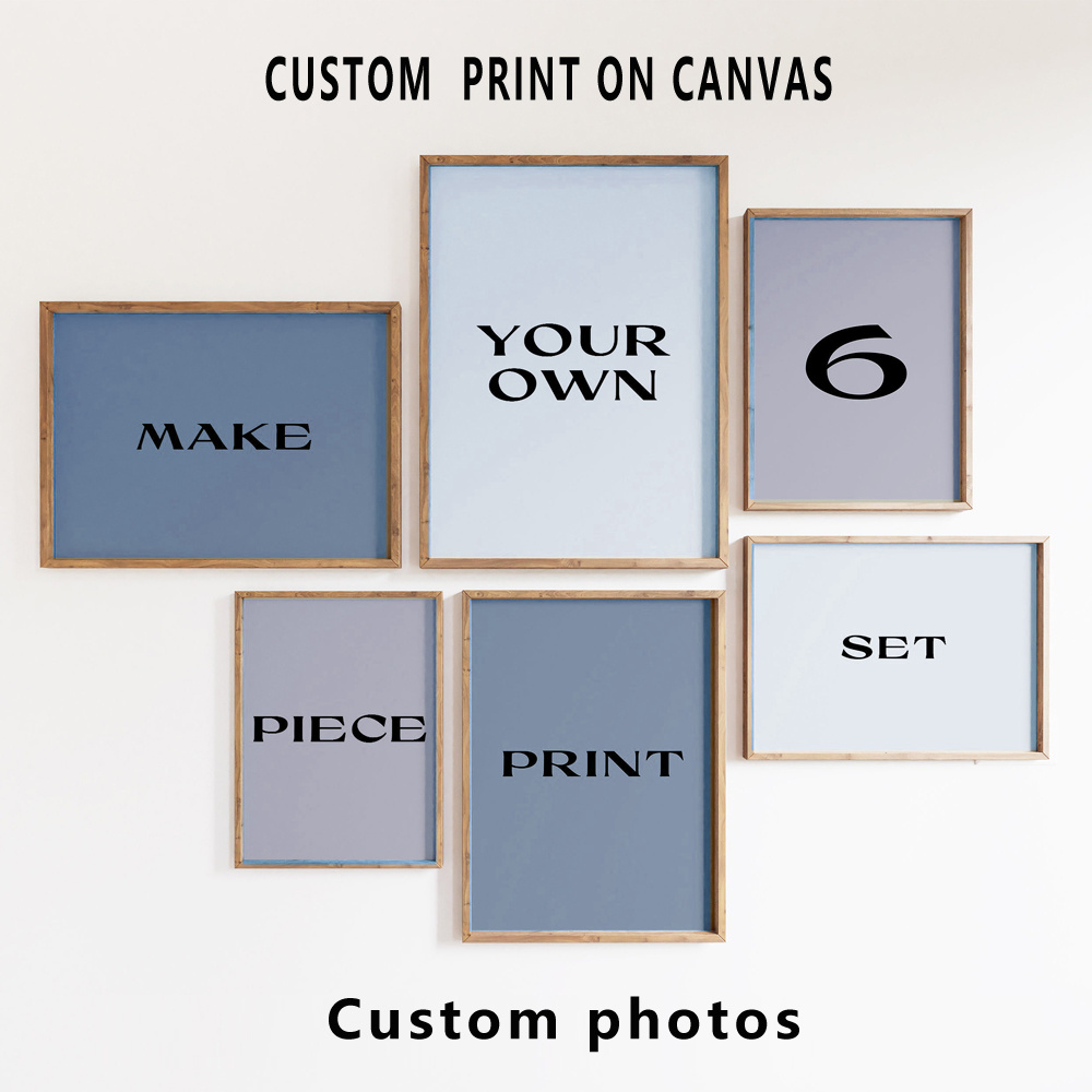 Set di 6 Stampe su Tela Person - Home Decor Kit recensione e prezzo