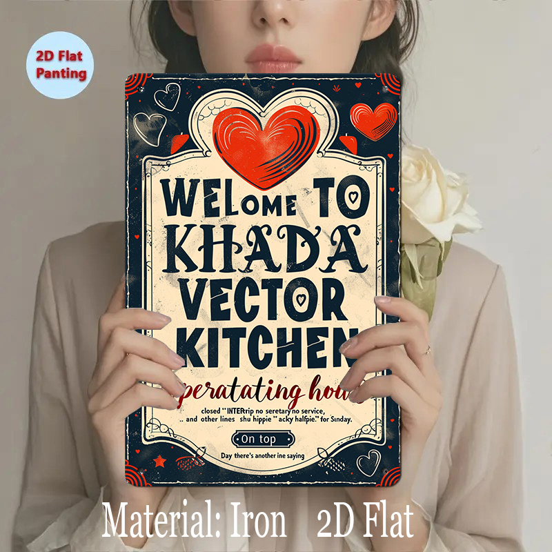 Insegna in Metallo Vintage a T - Home Decor Vector recensione e prezzo
