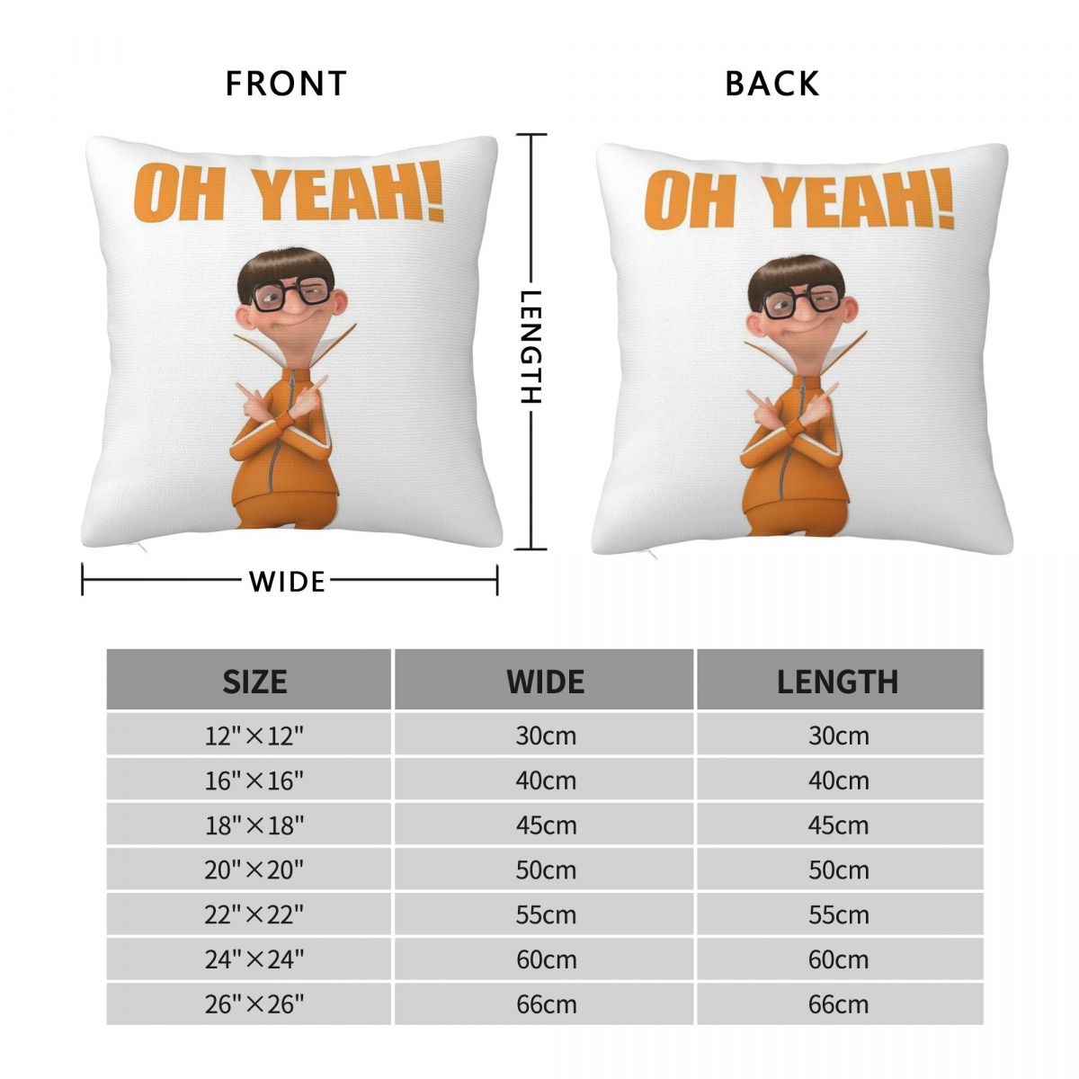 Oh Yeah Federa quadrata vettor - Home Decor Vector recensione e prezzo