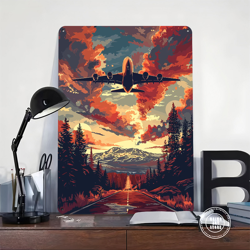 Poster in Metallo A380 Sky Vec - Home Decor Vector recensione e prezzo