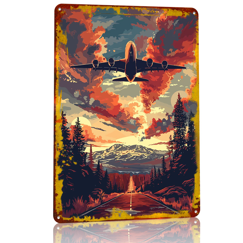 Poster in Metallo A380 Sky Vec - Home Decor Vector recensione e prezzo