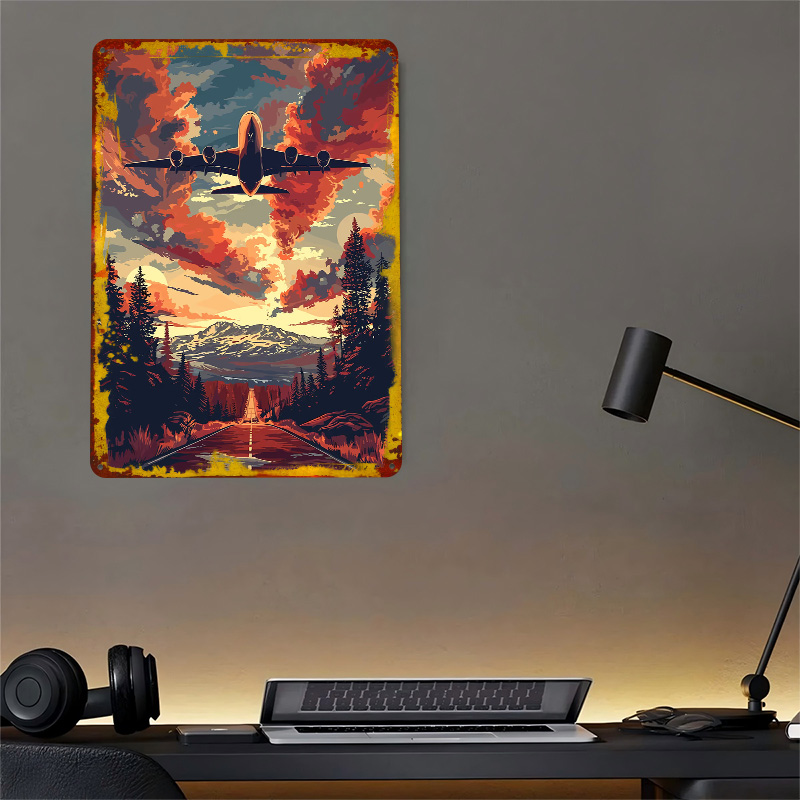 Poster in Metallo A380 Sky Vec - Home Decor Vector recensione e prezzo