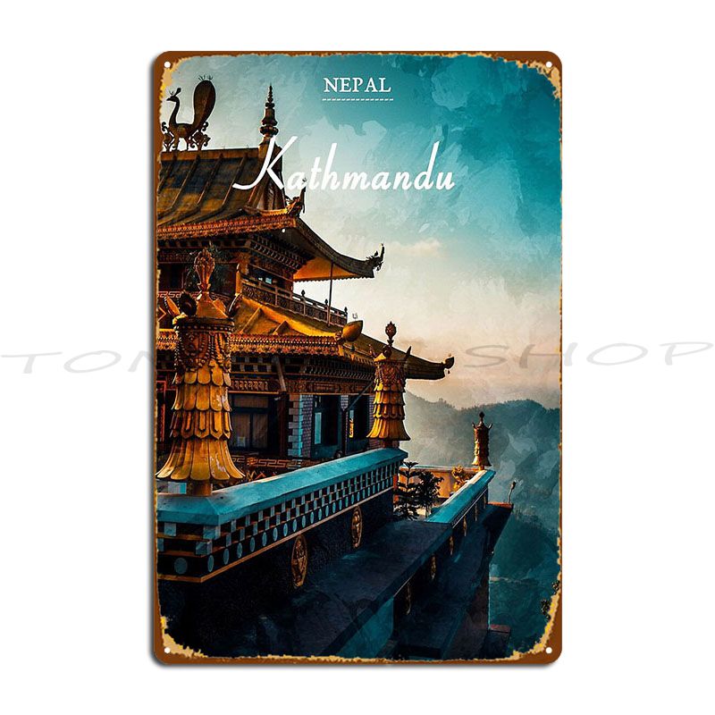 Targa in Metallo Decorativa da - Home Decor Kathmandu recensione e prezzo